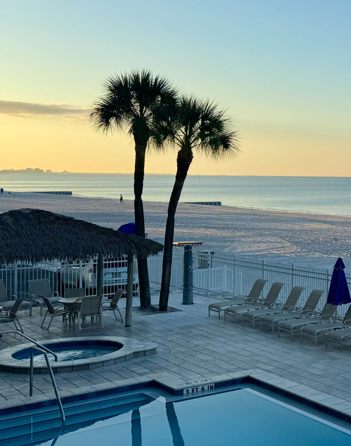 Außenpool, beheizter Pool