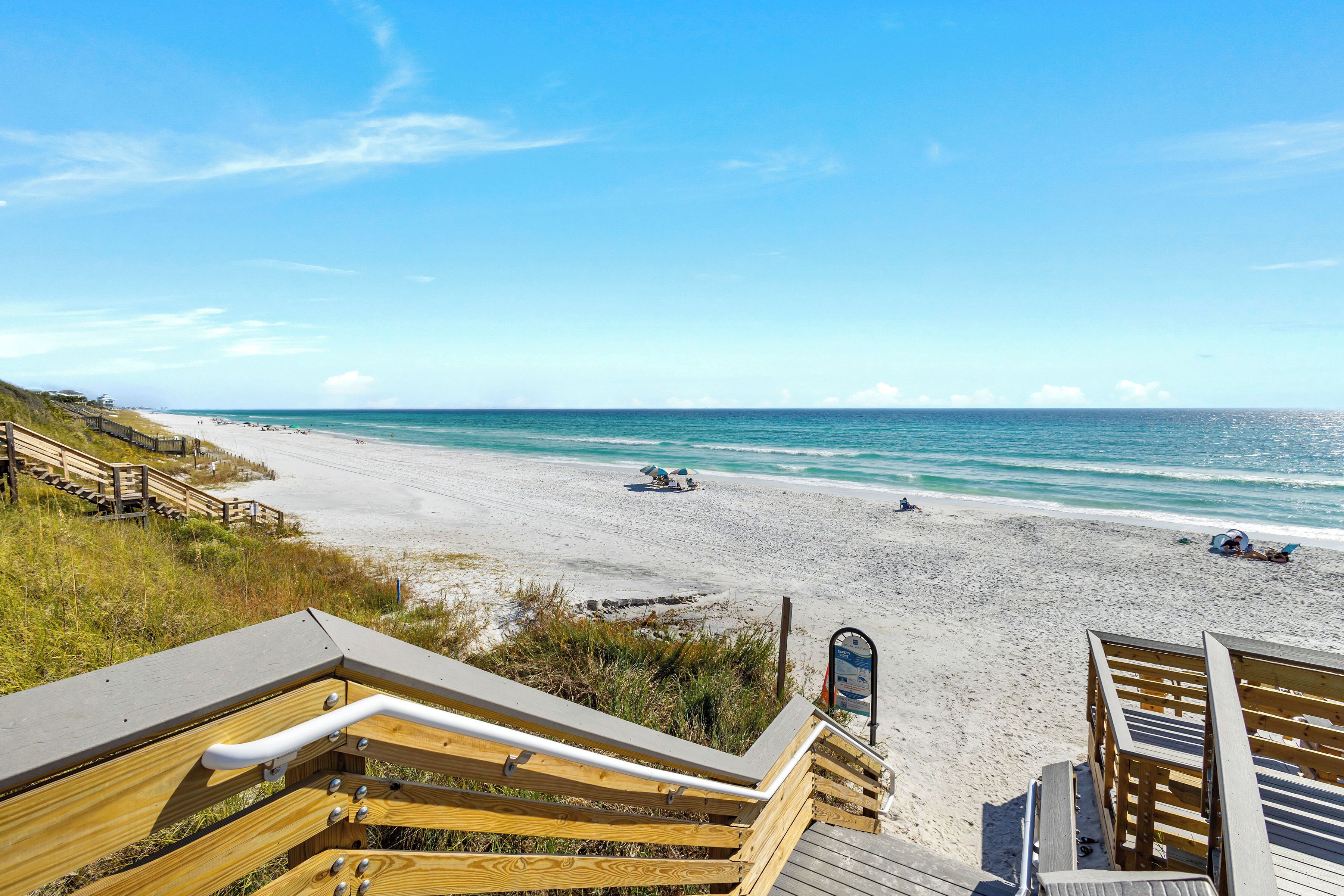Sun loungers, beach towels