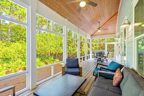 Blue Fish Cottage: Quiet Coastal Retreat - 2 Pools, Pickleball & Nature Trails