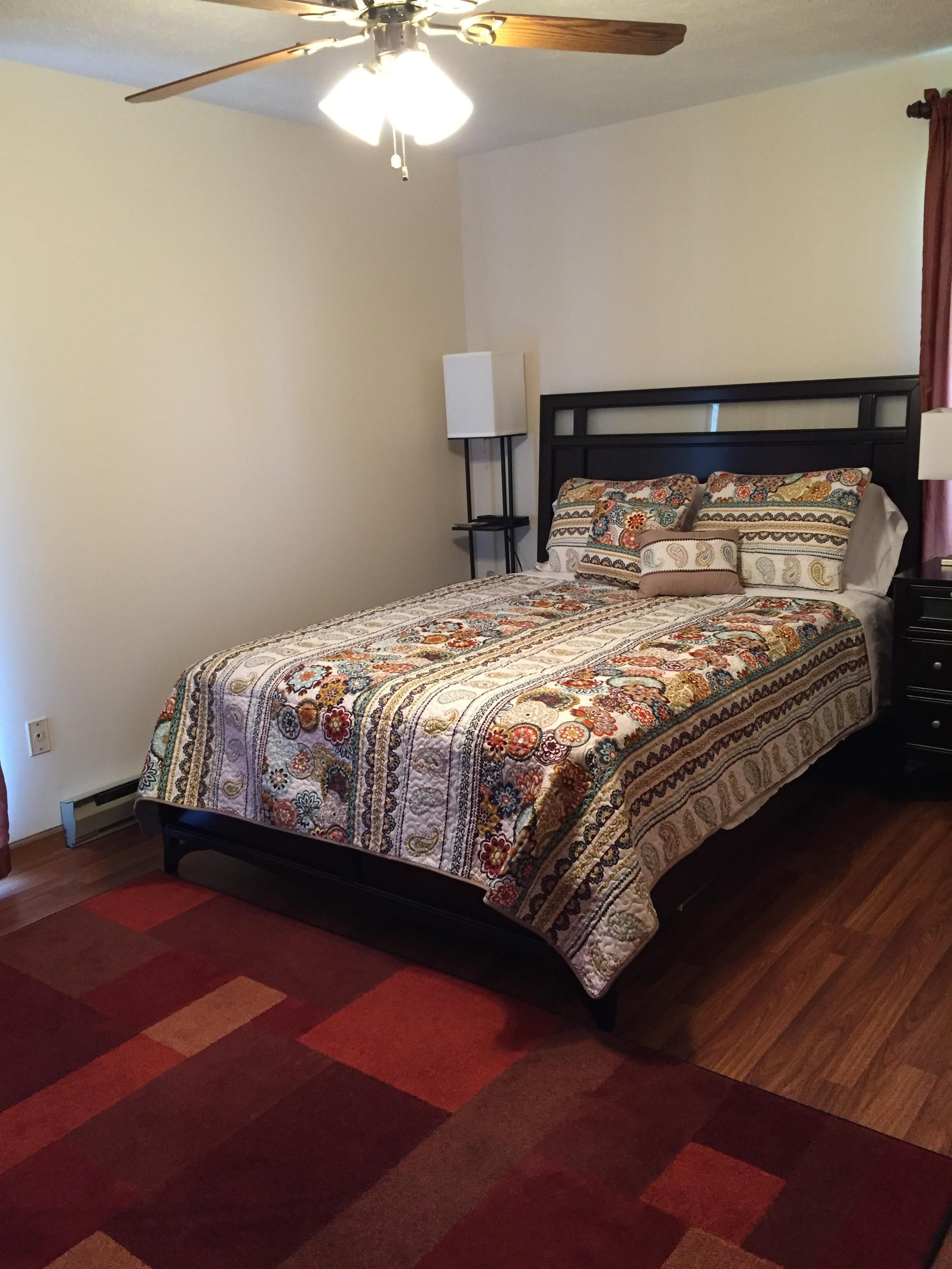 Tranquility at its best w/ EV charging station