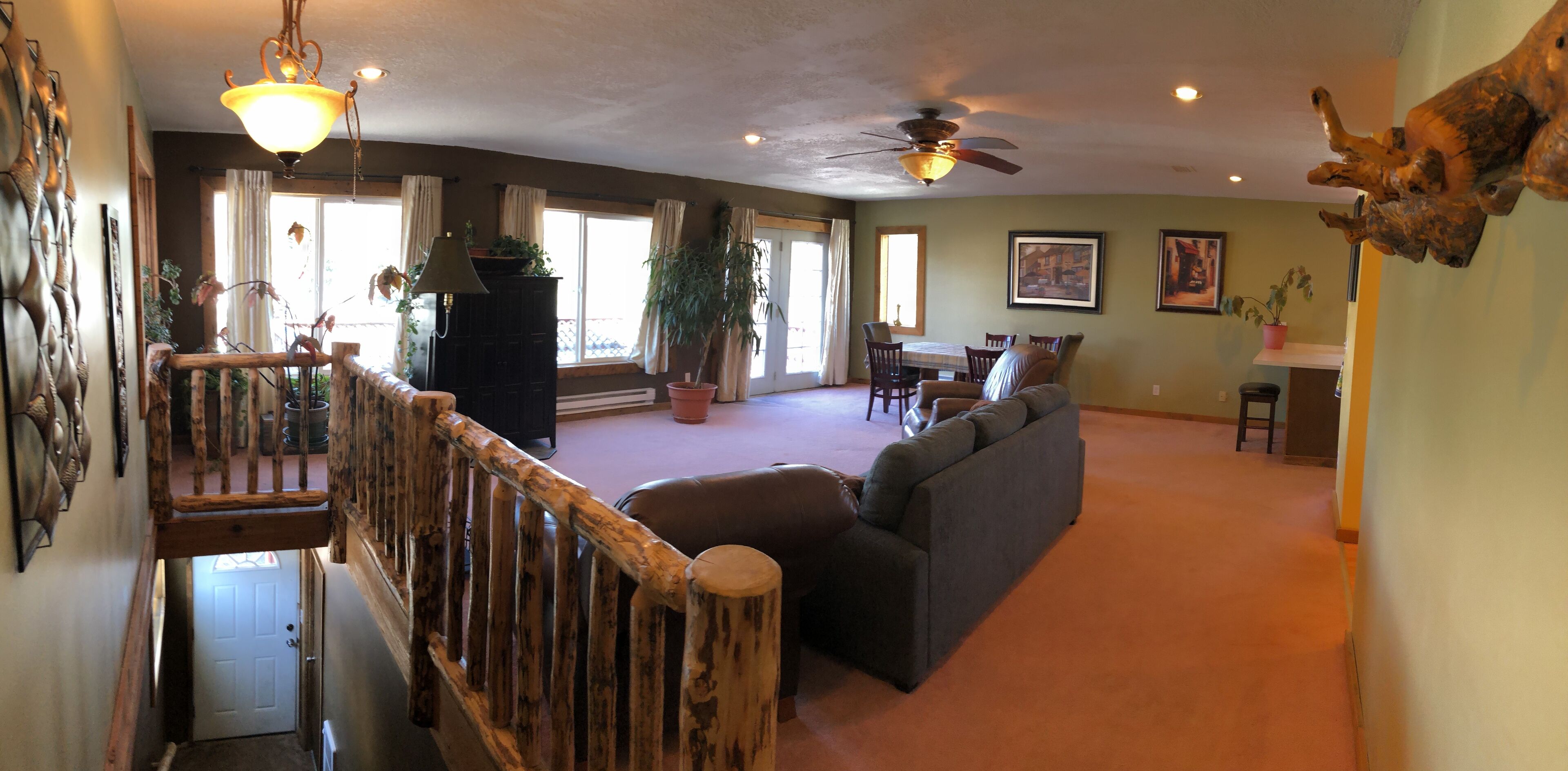 Snowmobile trailer parking.  Quiet, secure, in town