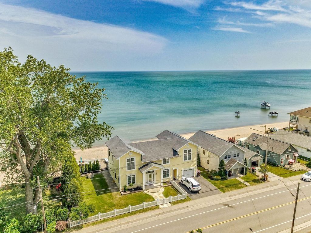 Stunning 2,445 Sq. Ft. 2 Story Beach Estate W/  Private Beach!