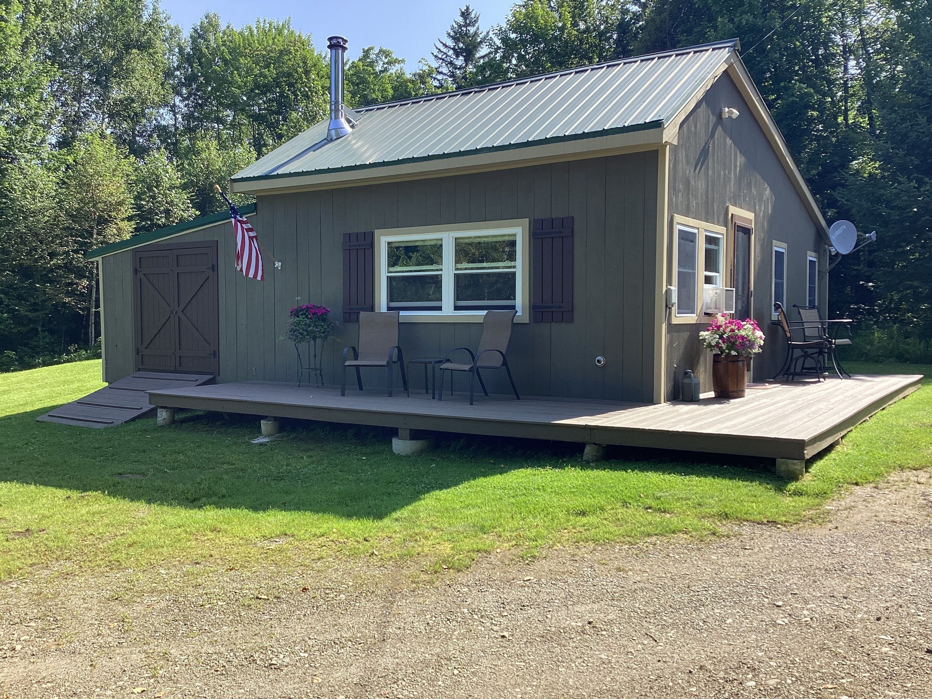 The Cabin , Umbagog lake area  on The Maine / NH border