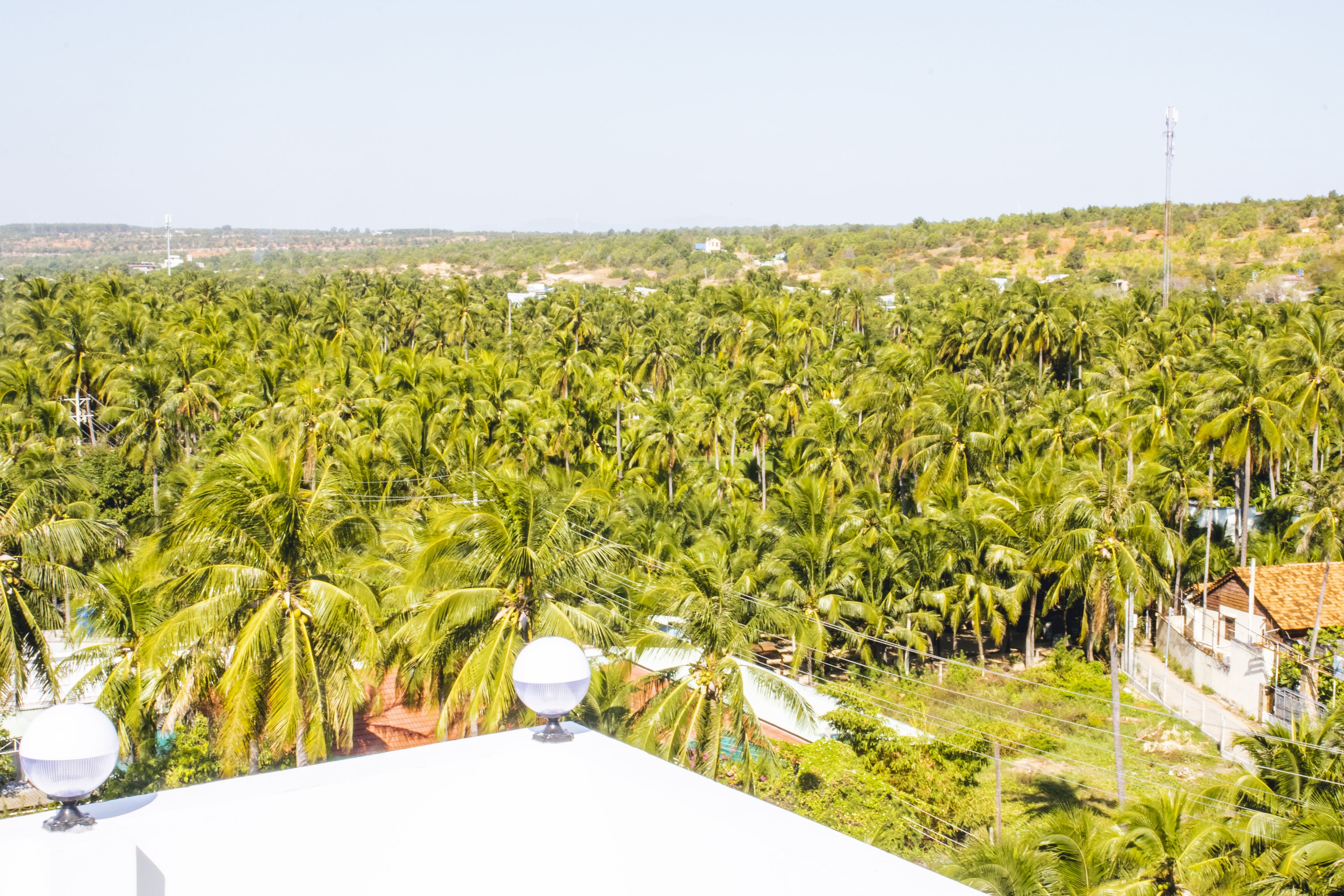 family double room, 2 queen beds, private bathroom, garden view | mountain view