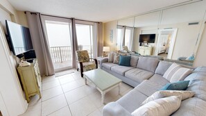 Condo, 2 Bedrooms | Living area - Destin On The Gulf 407 2 Bedroom Condo by RedAwning (Destin)