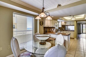 Condo, 3 Bedrooms | Private kitchen | Fridge, microwave, oven, dishwasher - Inlet Reef 109 3 Bedroom Condo by RedAwning (Destin)