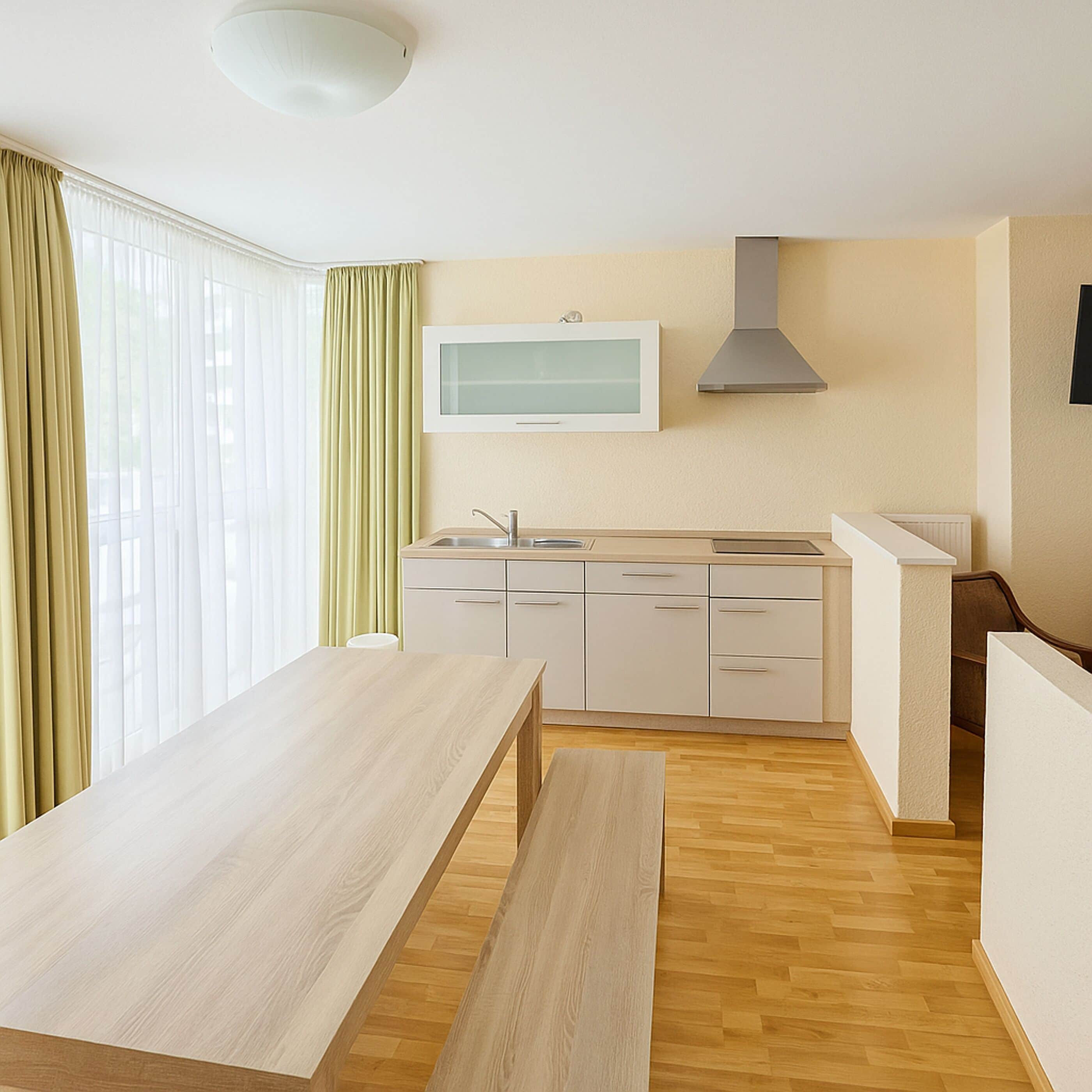 Apartment, 2 Bedrooms | Private kitchen | Full-sized fridge, microwave, stovetop, dishwasher