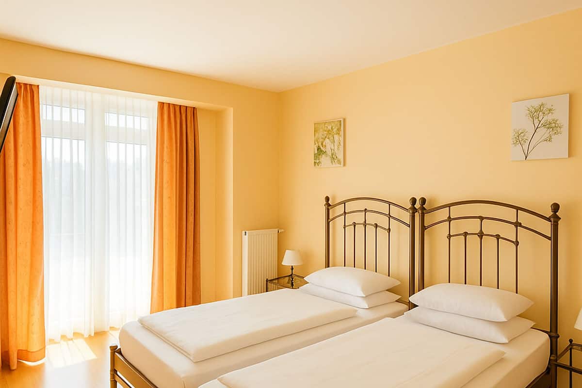 Apartment, 2 Schlafzimmer | Zimmersafe, Schreibtisch, Bügeleisen/Bügelbrett, kostenlose Babybetten