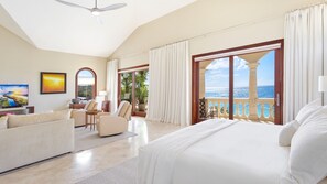 5 bedrooms, memory-foam beds, iron/ironing board, free WiFi - By Owners - BEACHFRONT VILLA 11,000 SF LUXURY VILLA + SUV + POOL/SPA + FIREPIT (Anguilla, British West Indies)