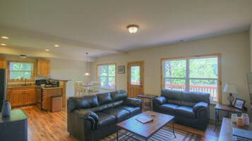 TV, fireplace, DVD player
