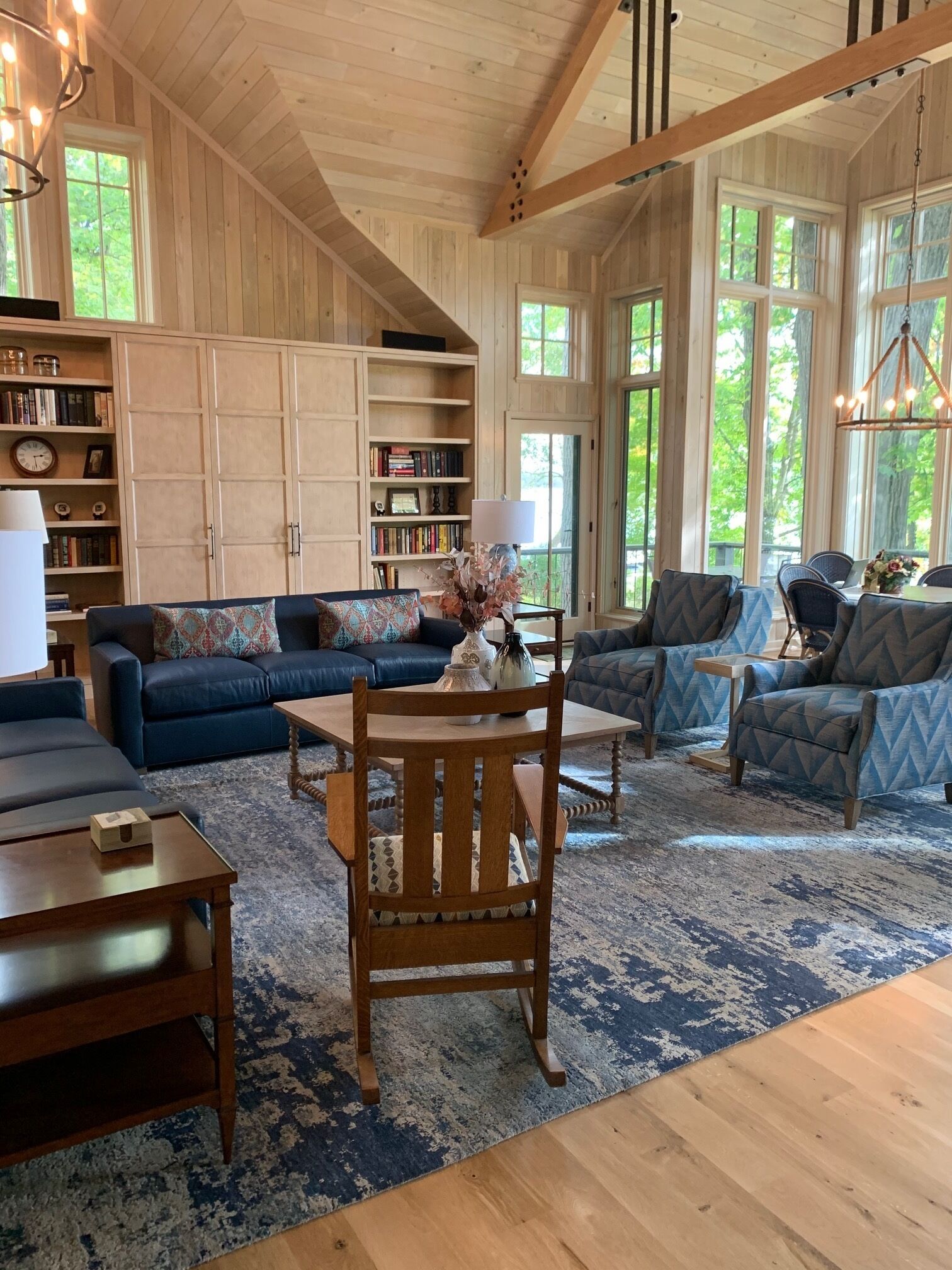 Stunningly beautiful luxury home on 200 feet of Green Lake Wisconsin shoreline.