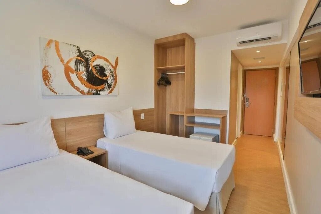 superior twin room | 1 bedroom, minibar, desk, blackout curtains