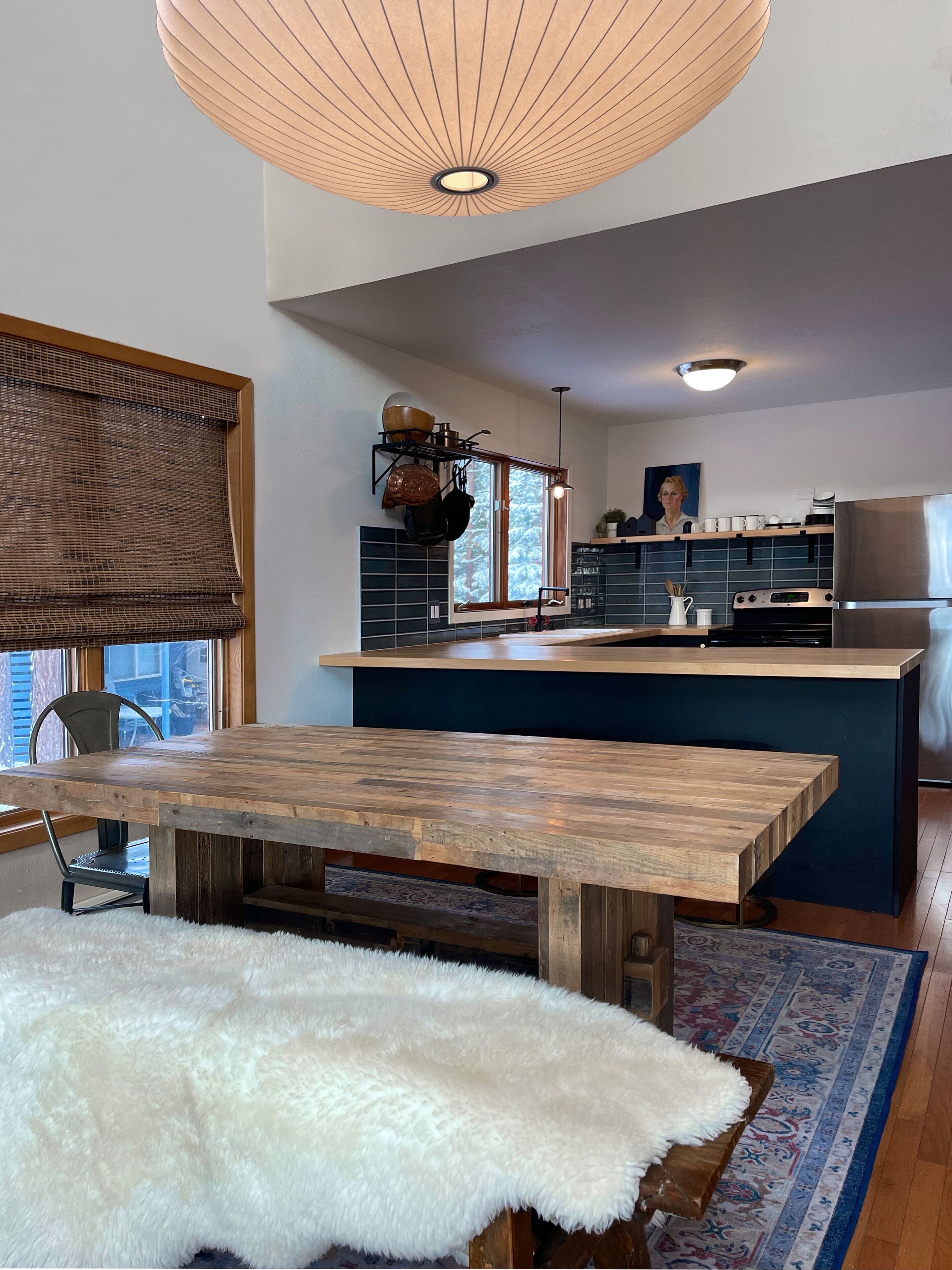 Private Whitefish, Montana A-Frame in wooded area.