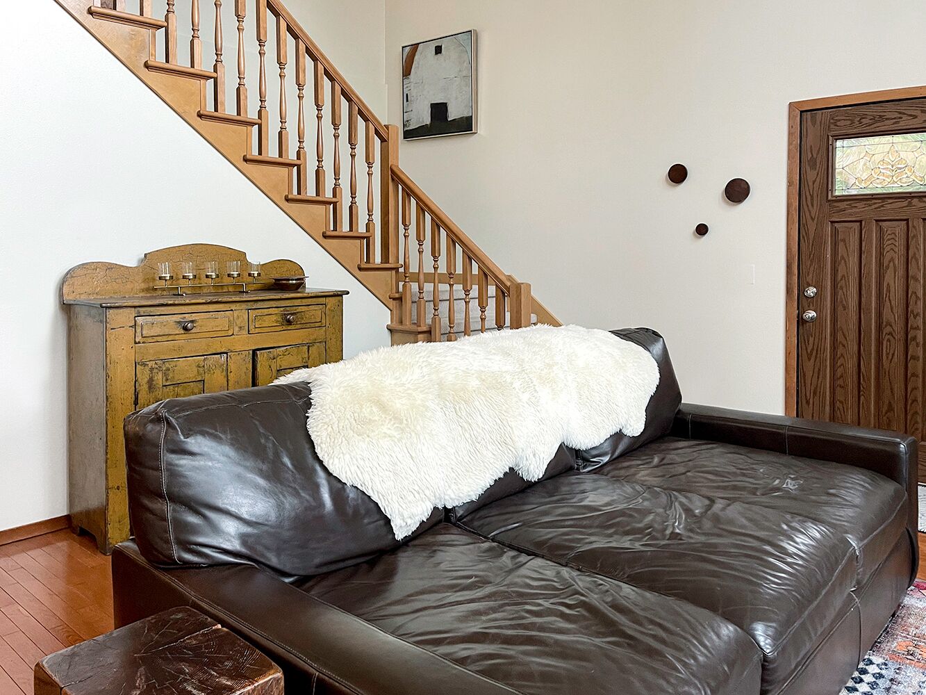 Private Whitefish, Montana A-Frame in wooded area.