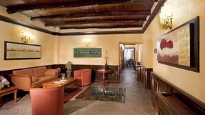 Sitteområde i lobbyen
