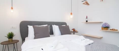 2 slaapkamers, een strijkplank/strijkijzer, reisbedje, gratis wifi