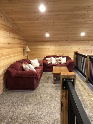 TV, fireplace, DVD player