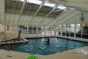 Indoor pool, outdoor pool