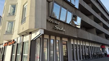 Fassade der Unterkunft