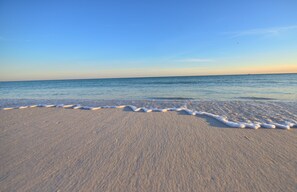 On the beach