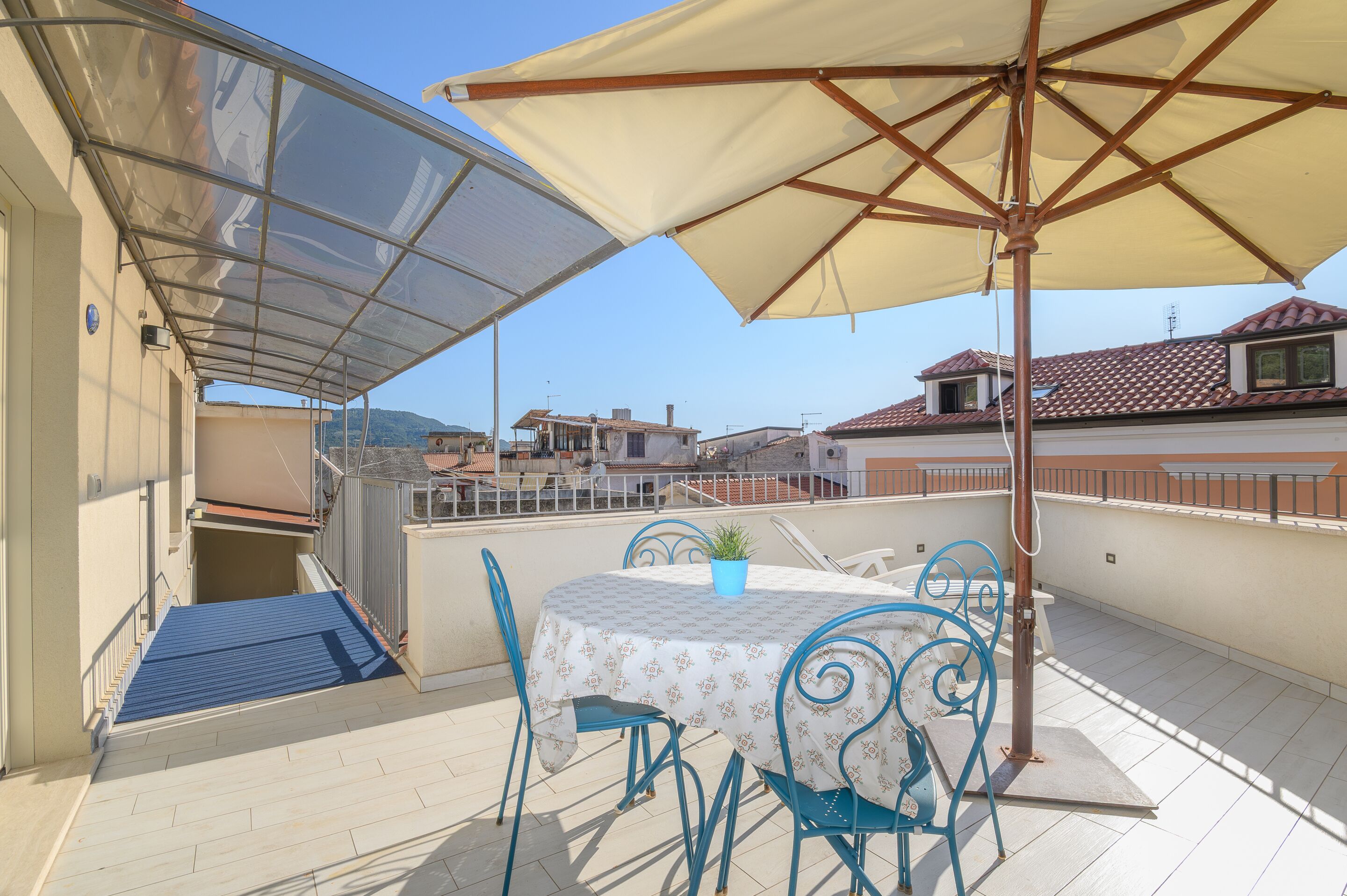 Romantic Apartment, Private Bathroom (penelope) | Terrace/patio