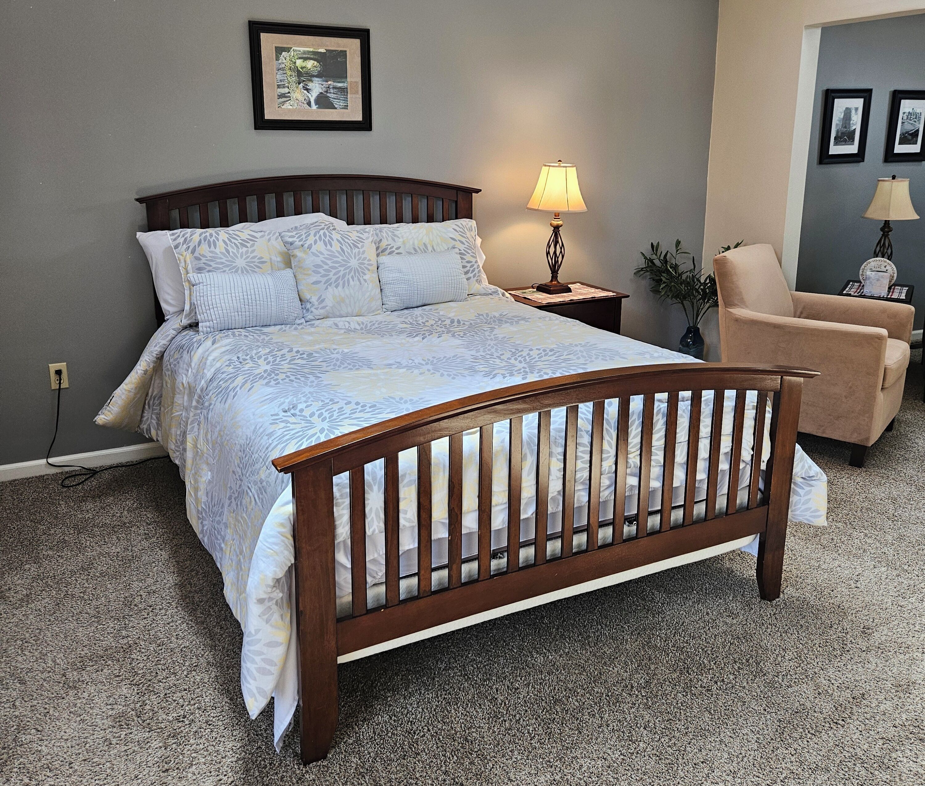 Comfortable and adjustable bed