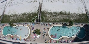 Indoor pool, outdoor pool