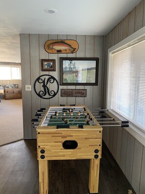 Games room - Lazy K on the Madison River (Cameron)