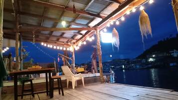 Front of property - evening/night