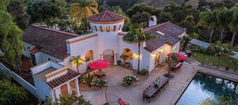 Impresionante finca privada de 25 acres en Santa Bárbara, piscina de agua salada y spa