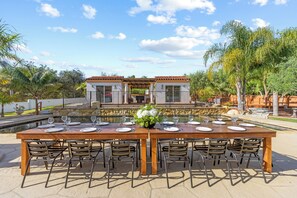 Outdoor dining - Resort-Style Escape | Saltwater Pool & Spa! (Santa Barbara)
