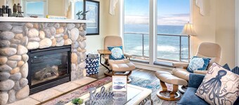 Spektakulær 3Bdrm hjørneenhed m / udsigt over havet Galore og hvalsafari