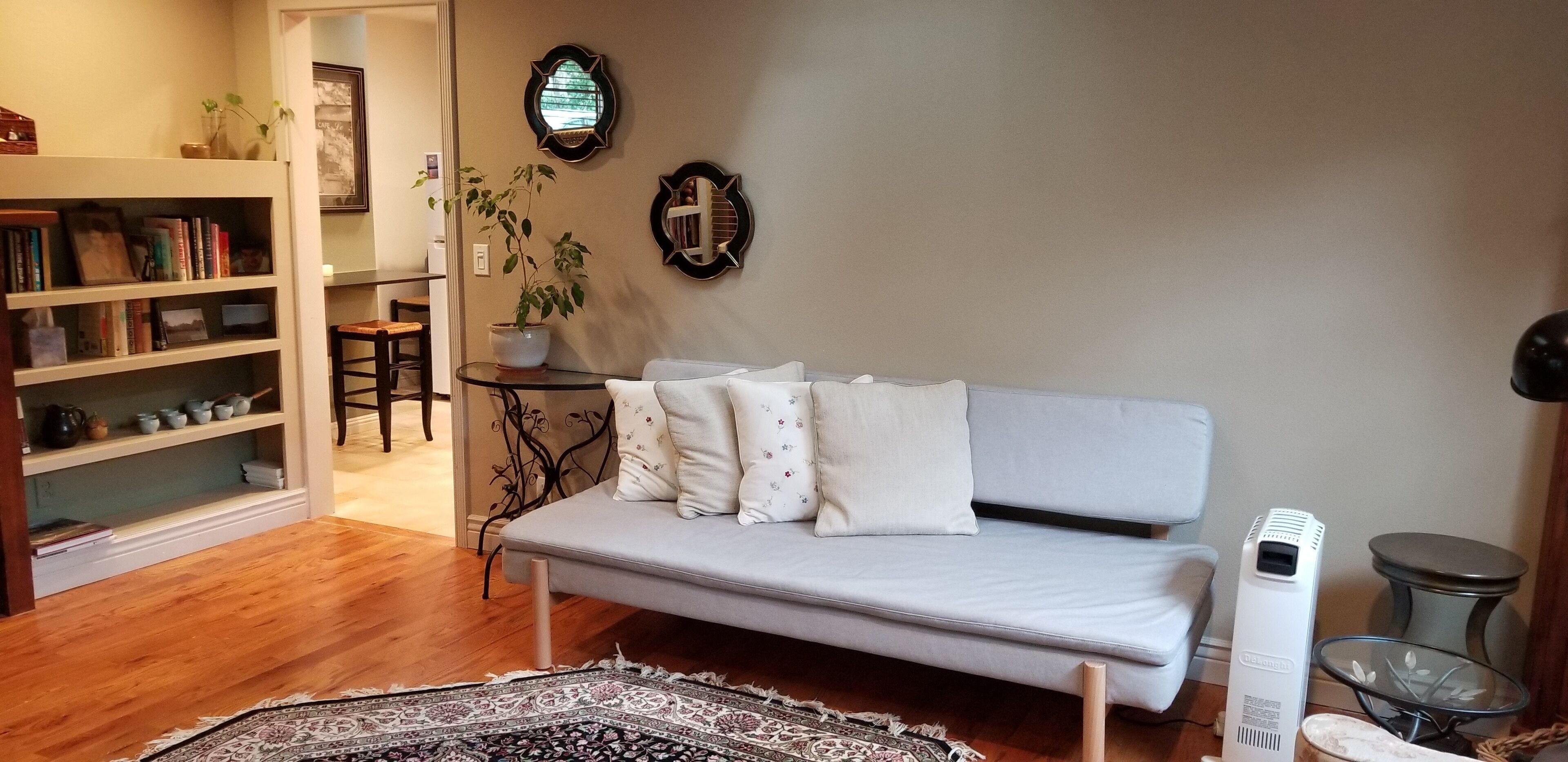 Downtown Lafayette Under a Redwood