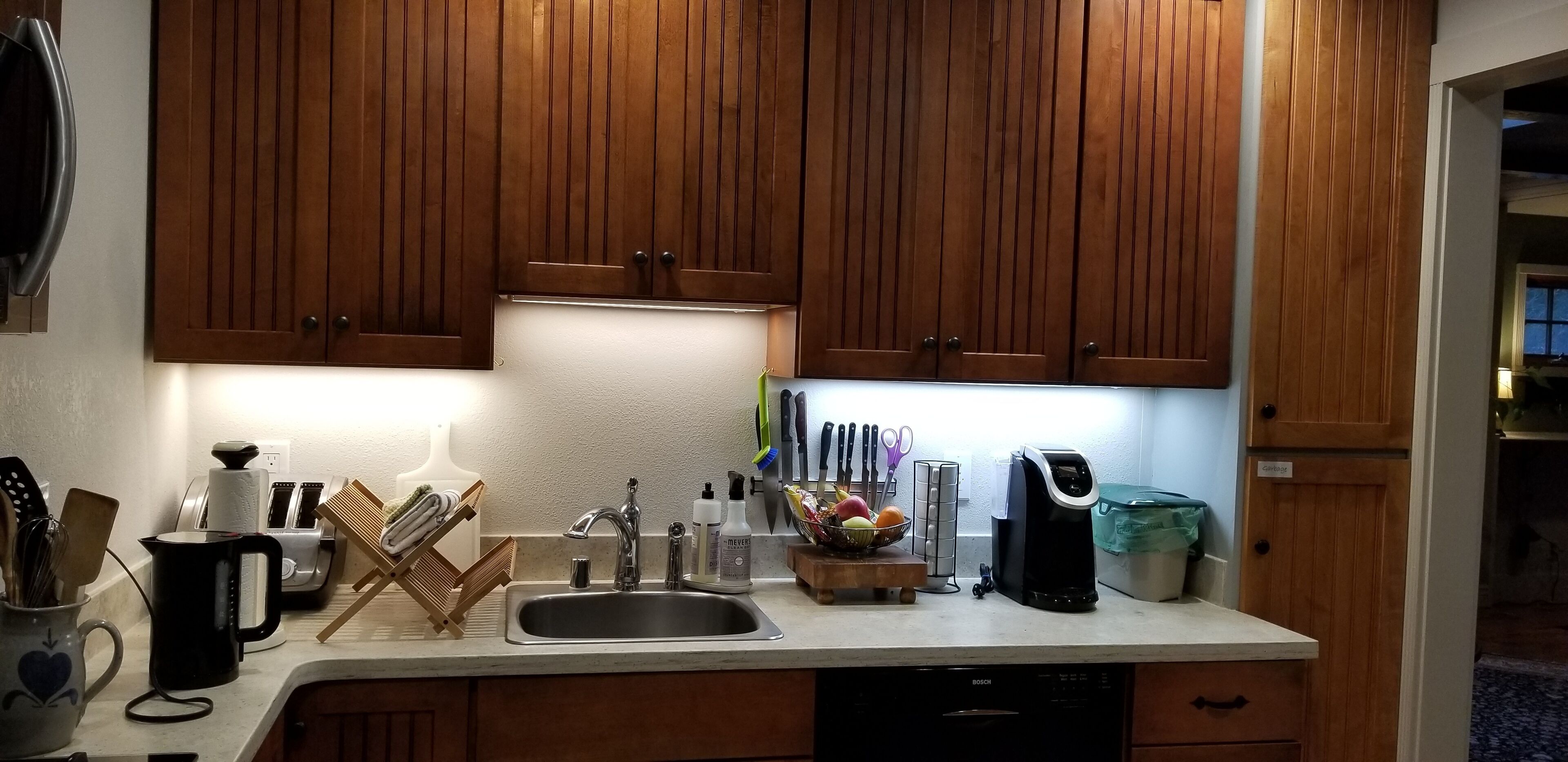 Downtown Lafayette Under a Redwood