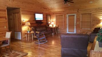 Smart TV, DVD player, video library