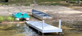 Maine Lakefront Cottage Vermietung mit Sandstrand