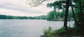 Maine Lakefront Cottage Vermietung mit Sandstrand