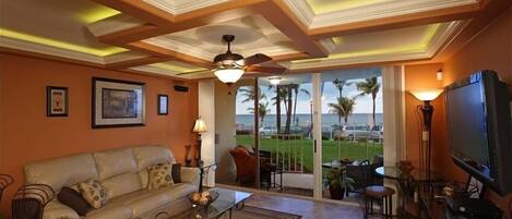 Smart TV, DVD player, stereo