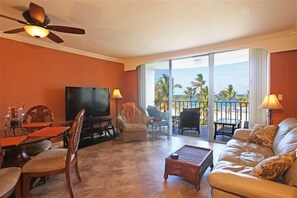 Smart TV, DVD player, stereo