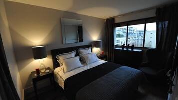 2 chambres, fer et planche Ă repasser, Wi-Fi, draps fournis