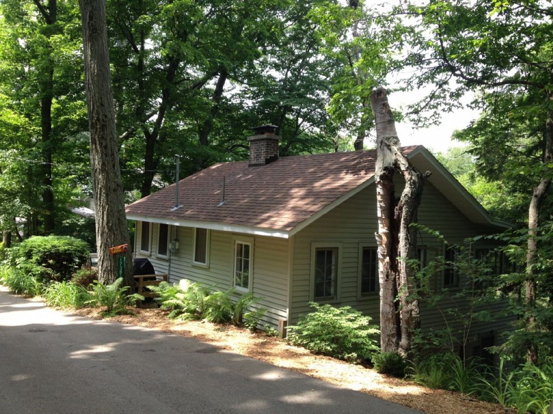 Charming Rustic Cottage In Port Sheldon Beach Association.