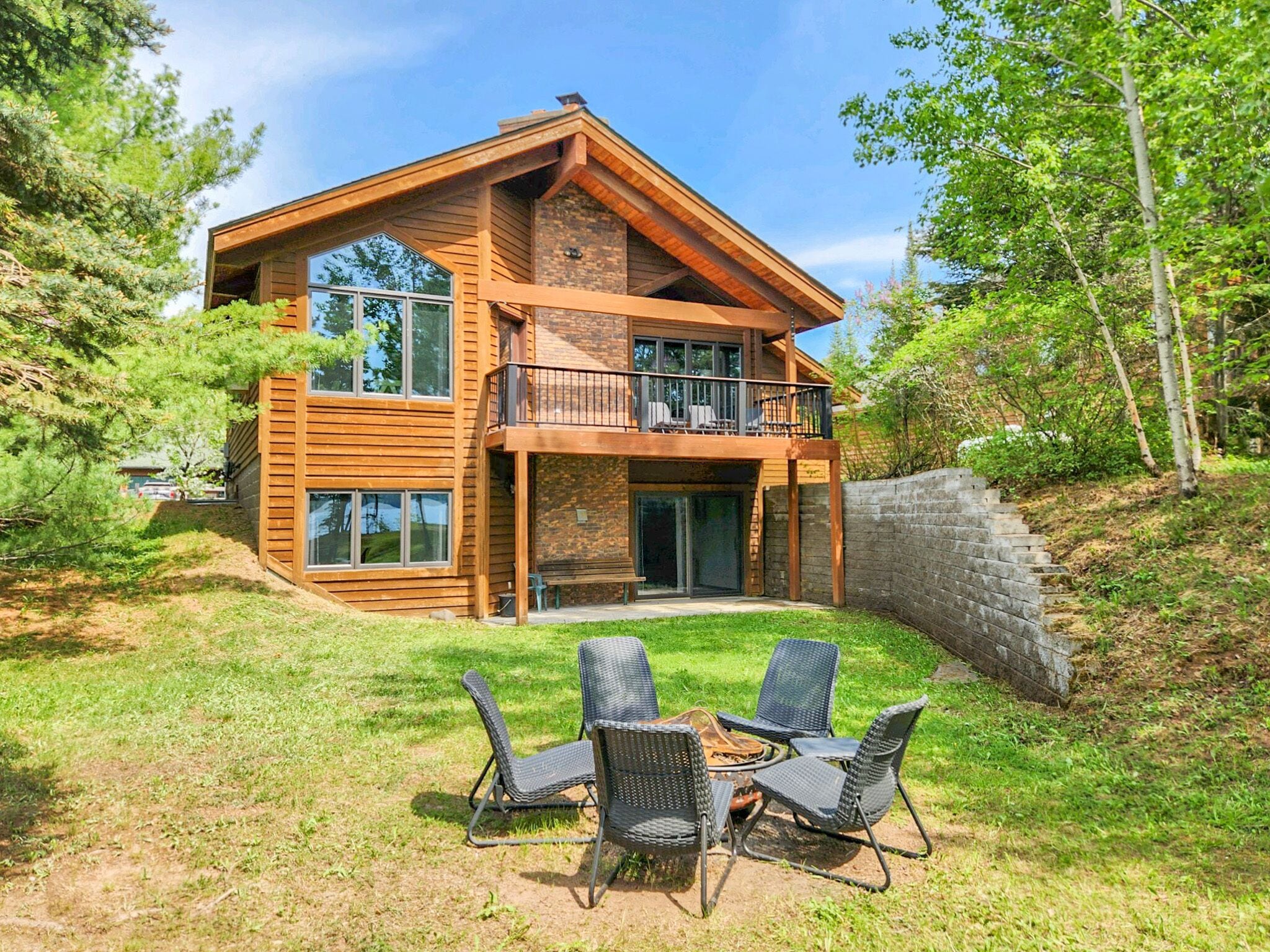 Lake access for swimming / fishing in the summer - snowmobiling / ice fishing in