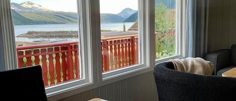 Standard Cabin, 3 Bedrooms, Bay View (Annabu) | Living area | Flat-screen TV