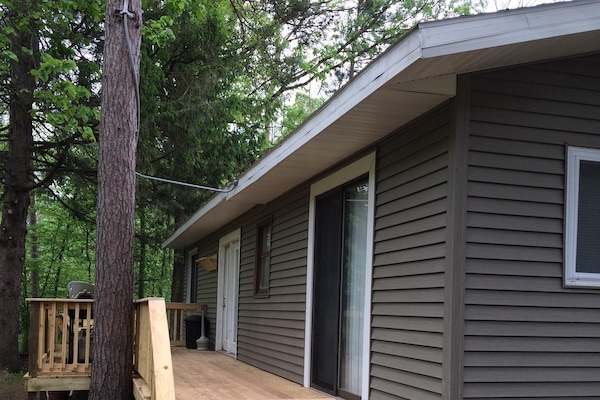 Front of "Creek Cabin" facing the river