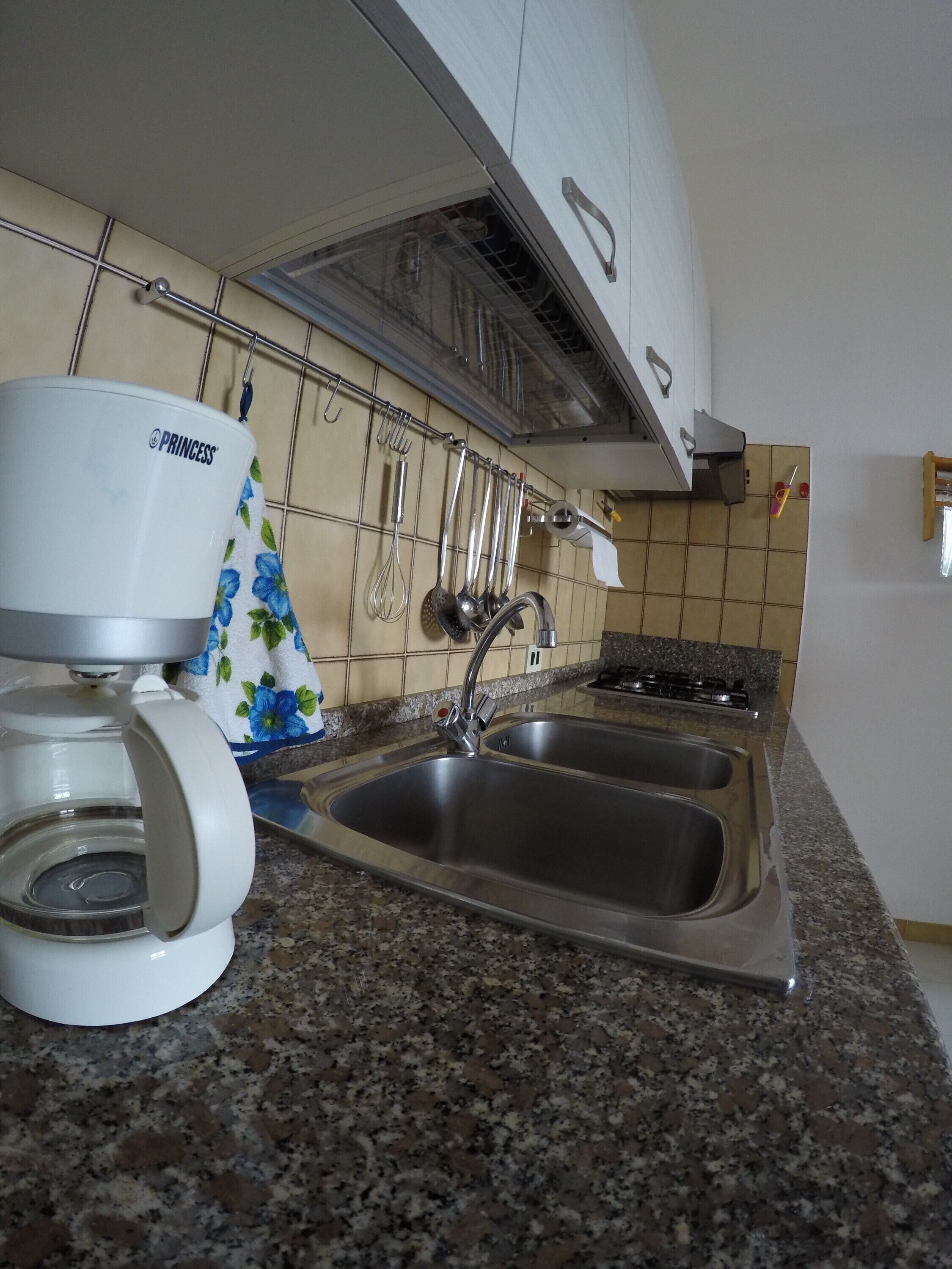 On the beach with stunning views