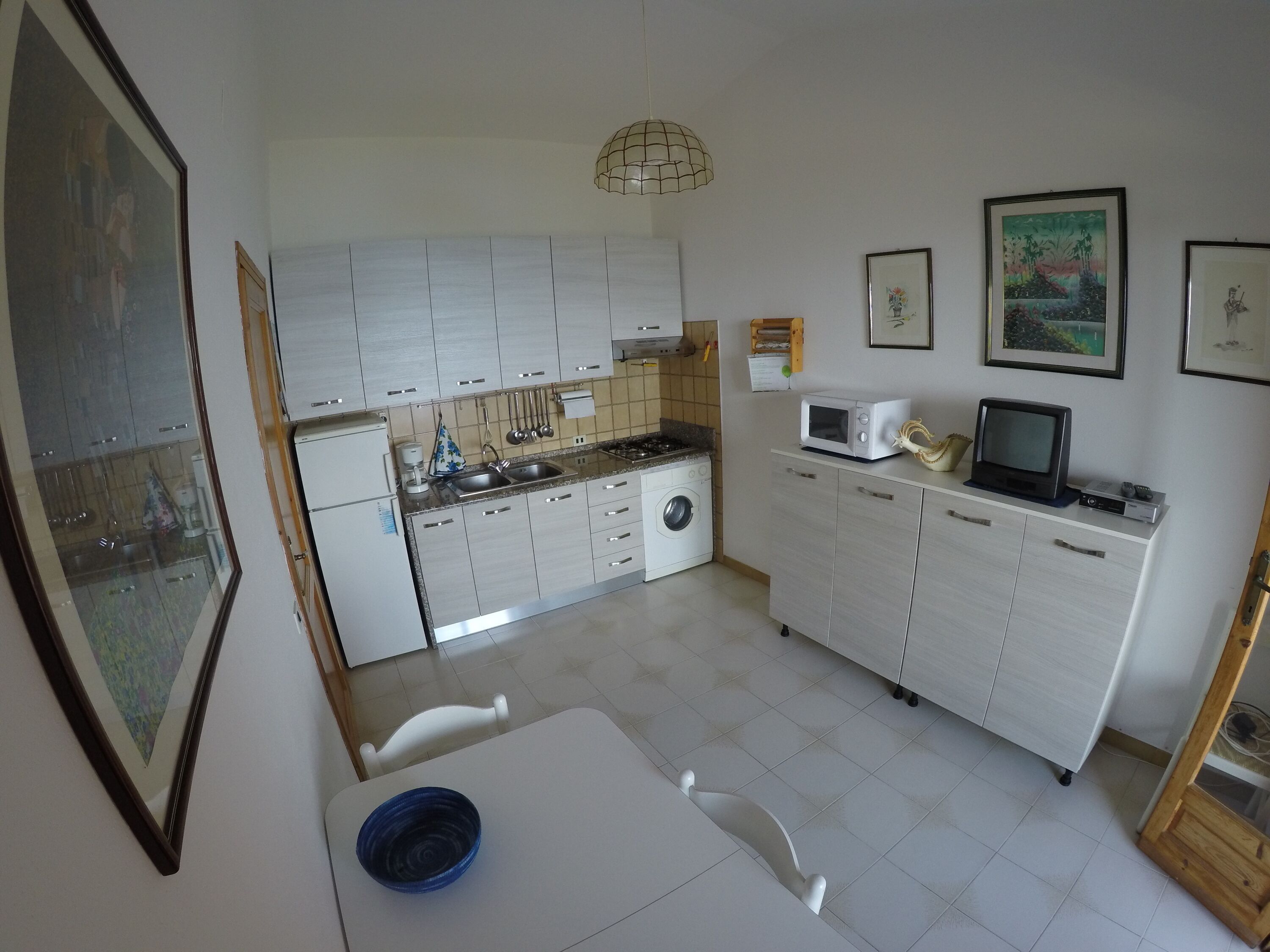 On the beach with stunning views