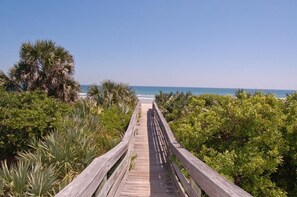 Walkway to the beach