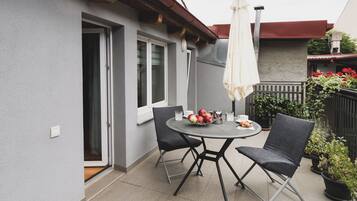 Deluxe-Apartment | Terrasse/Patio