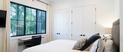 5 chambres, fer et planche à repasser, lit parapluie, Wi-Fi gratuit