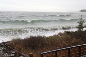 Accommodatie ligt op het strand